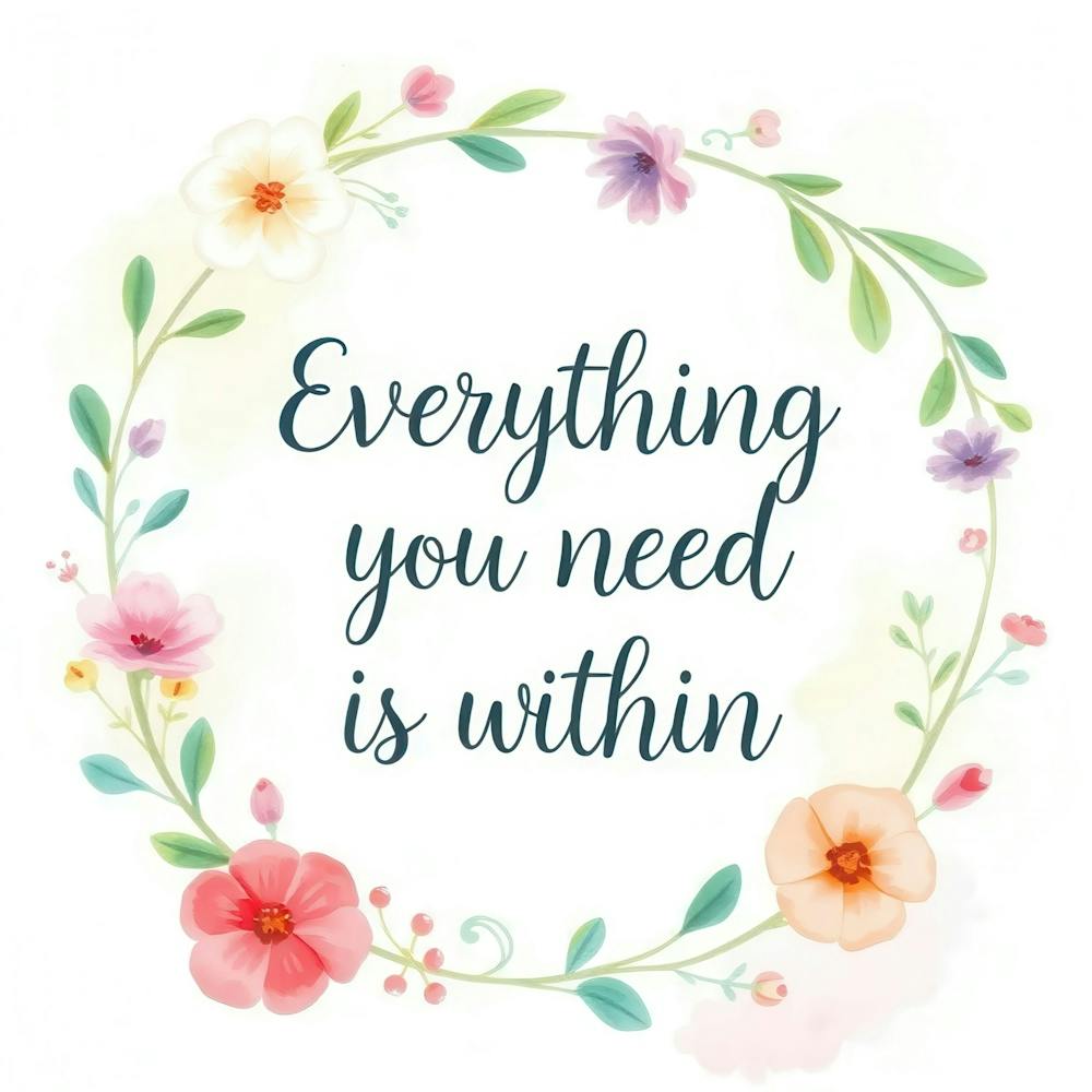 Everything You Need Is Within 1
