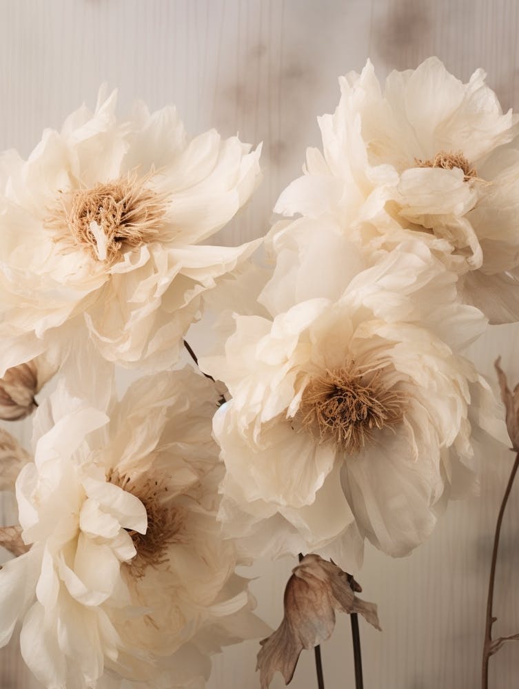Boho Dried Flowers Peony 6