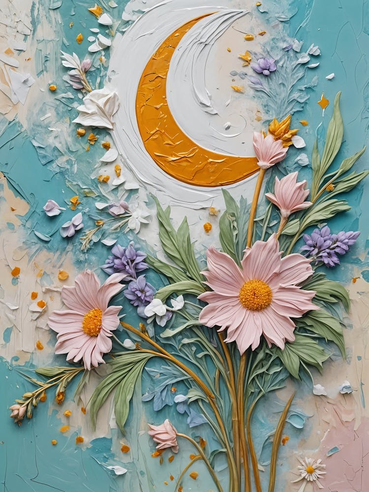 Floral In Farbe Nr. 1