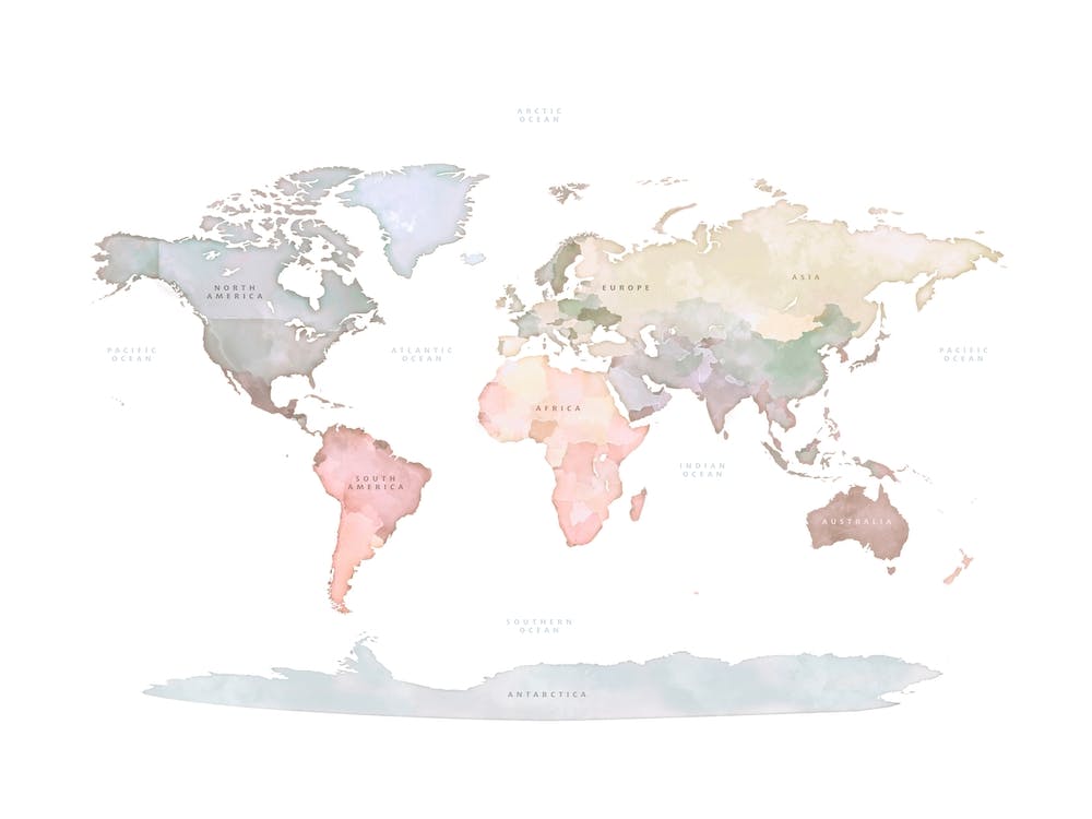 World Map No 128