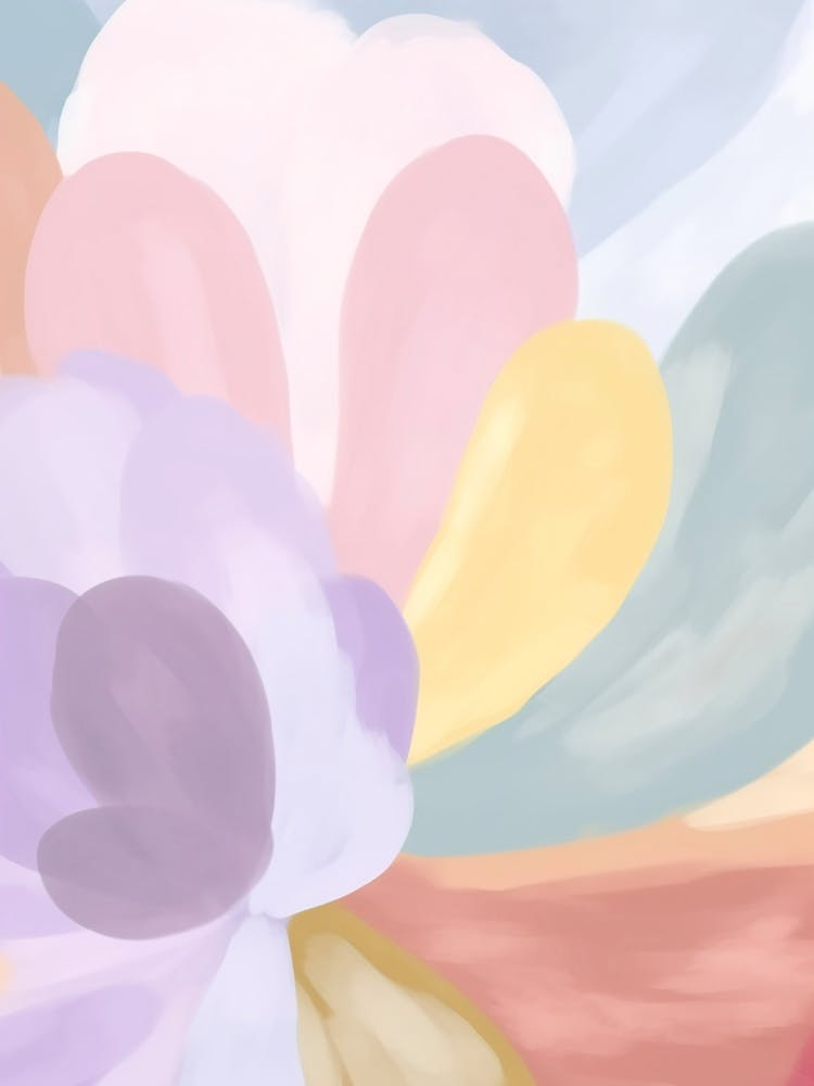 Abstrakt Blüte