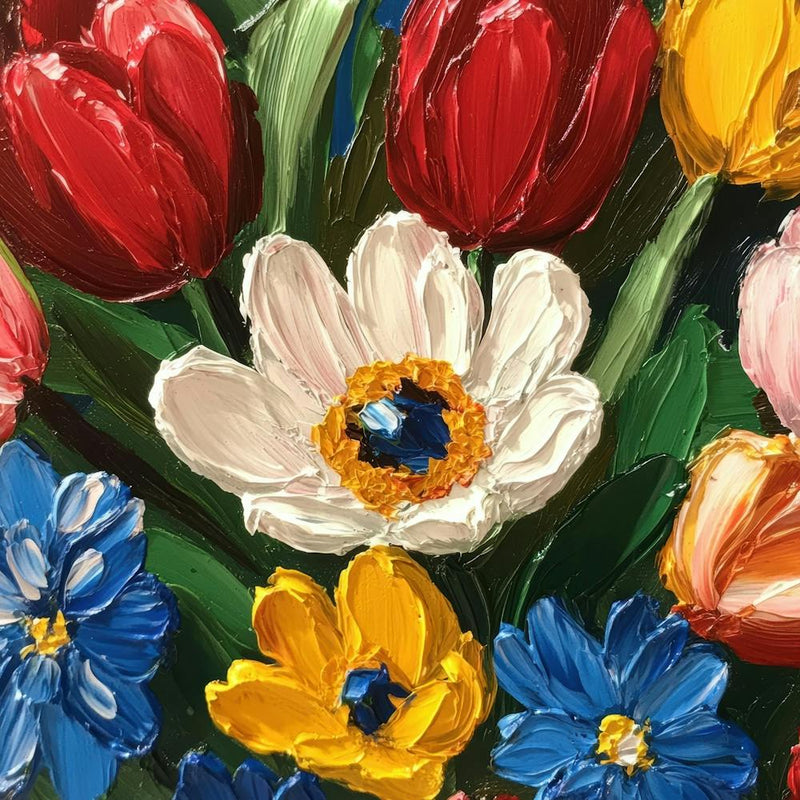 Tulips In A Vase 96