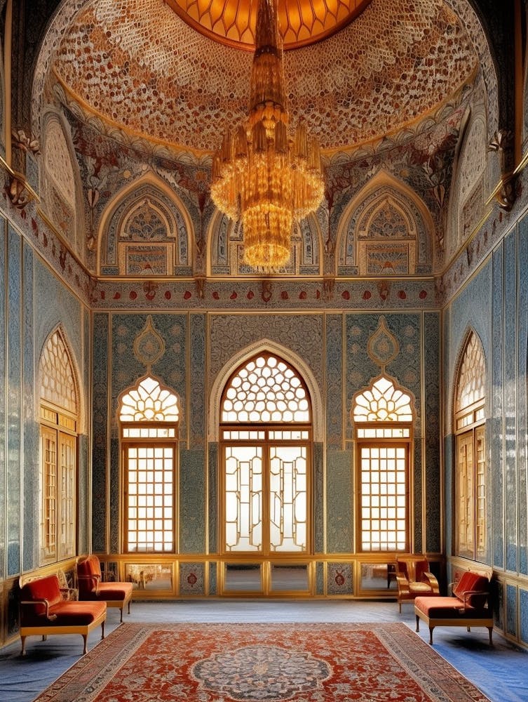 Topkapi Palace Pixel Art 2