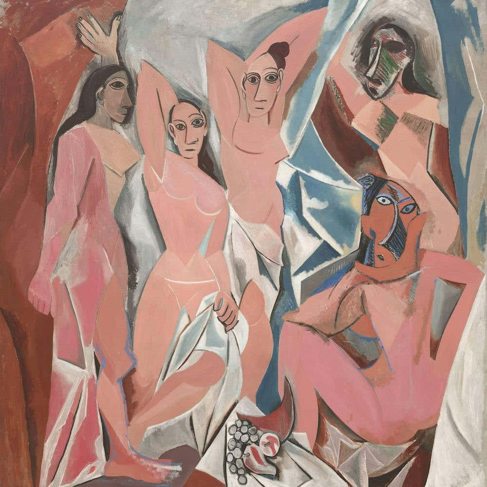 Les Demoiselles D'Avignon, Pablo Picasso