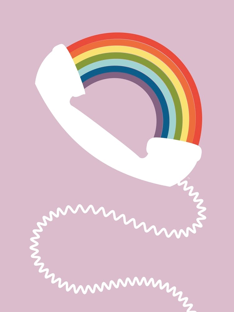 Rainbow Phone