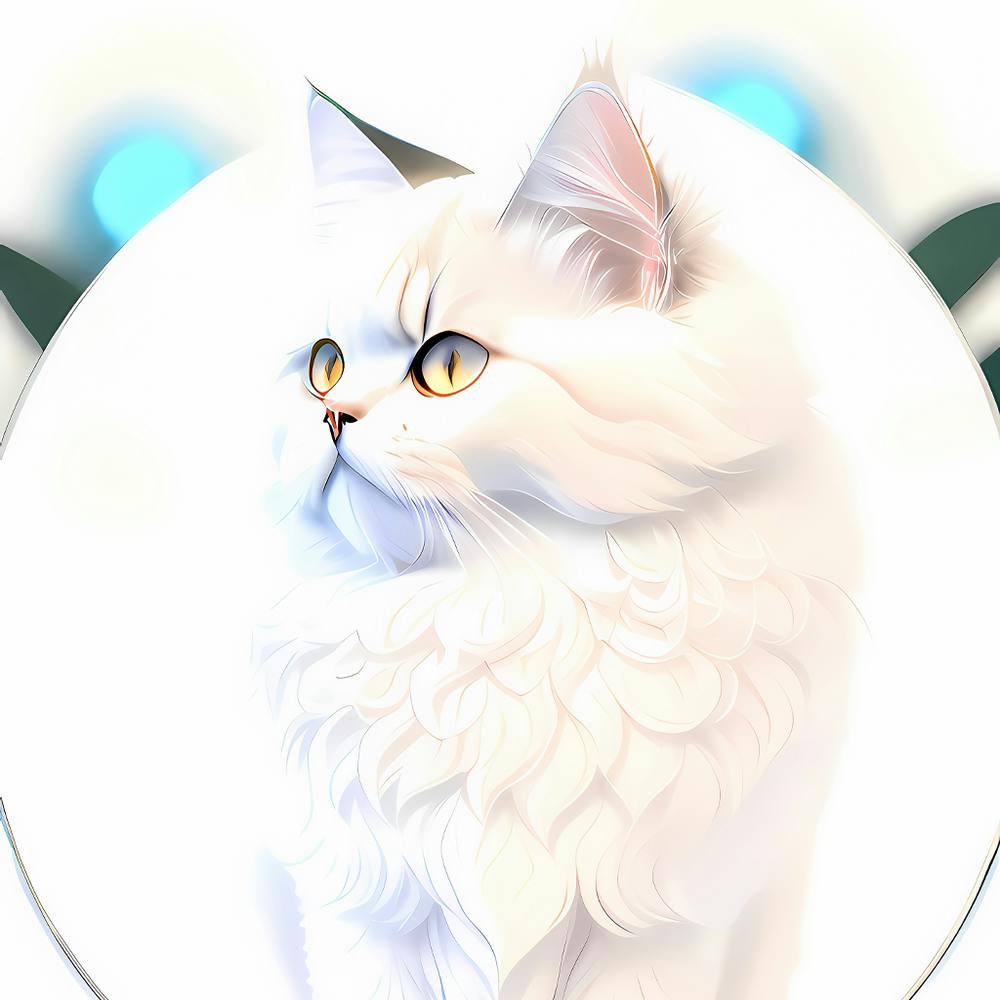 White Persian Cat