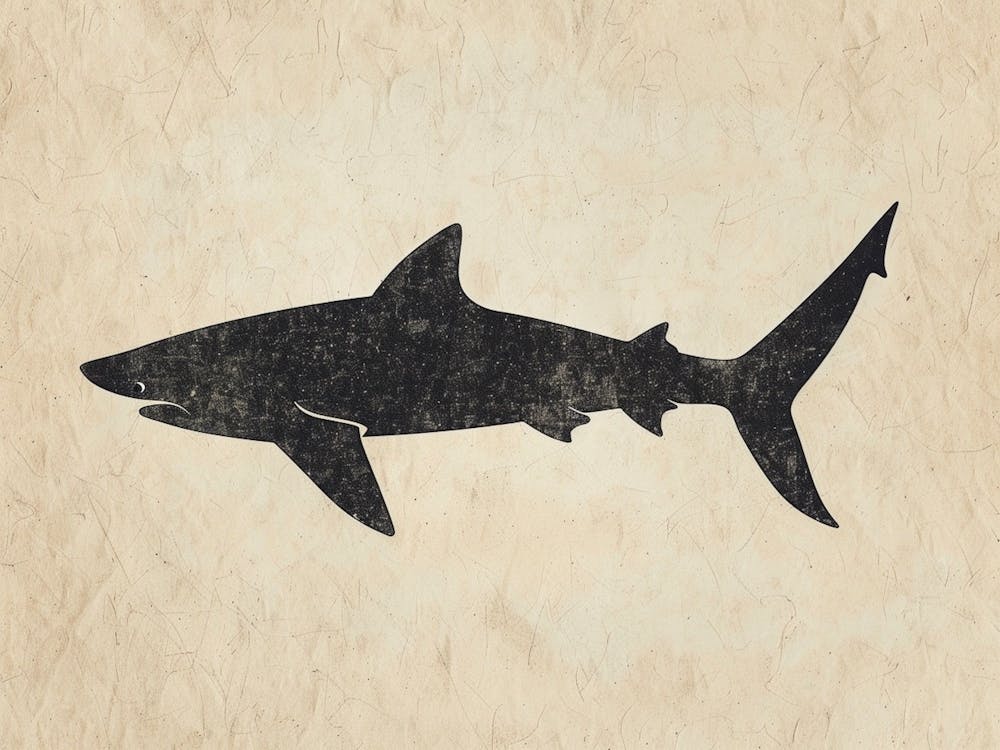 Bamboo Shark Silhouette 1