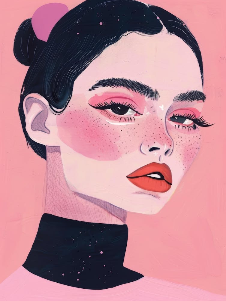 Illustration Of A Girl 3