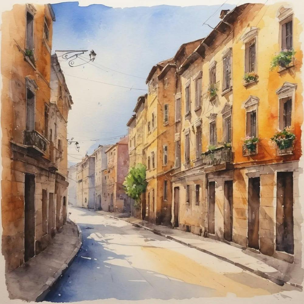 Street In Italy