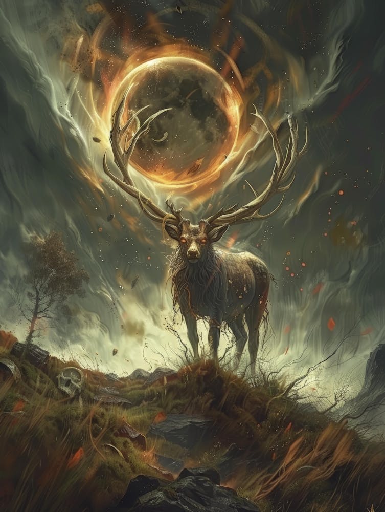 Deer Illustration 3