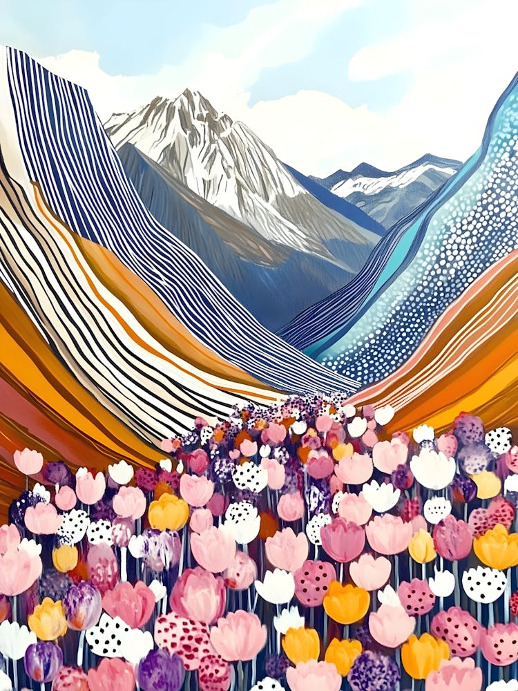 Flowers In The Mountains