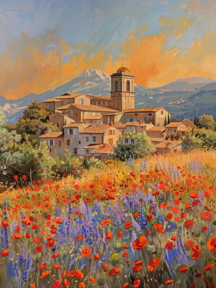 Poppies In The Meadow 10