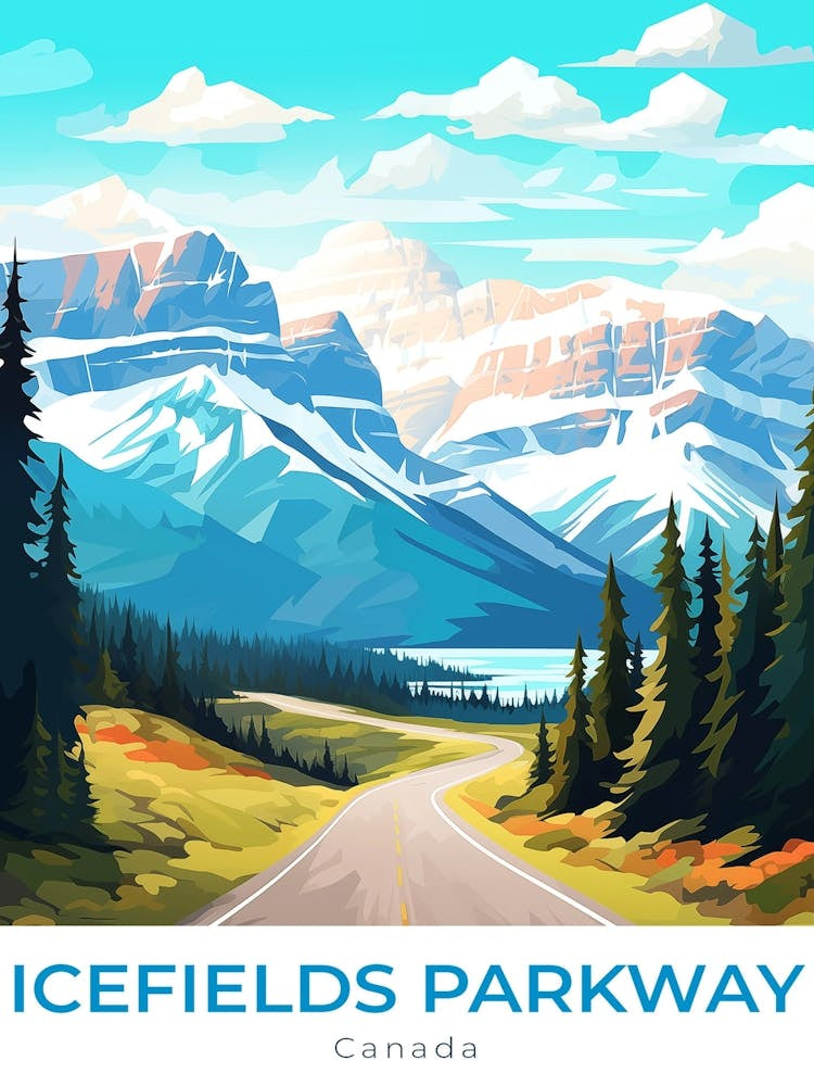 Canada Icefields Parkway Travel