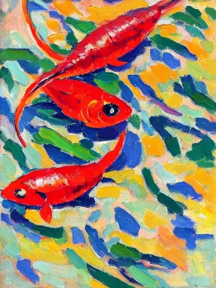 Krill Matisse Inspired