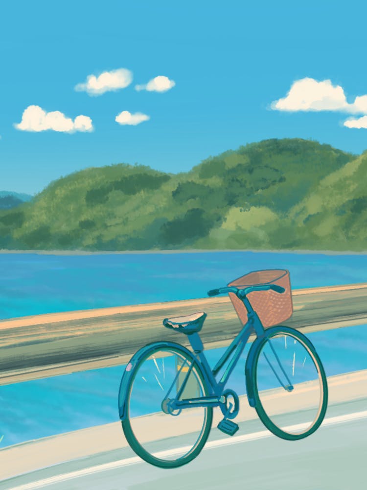 Bicycle By The Sea