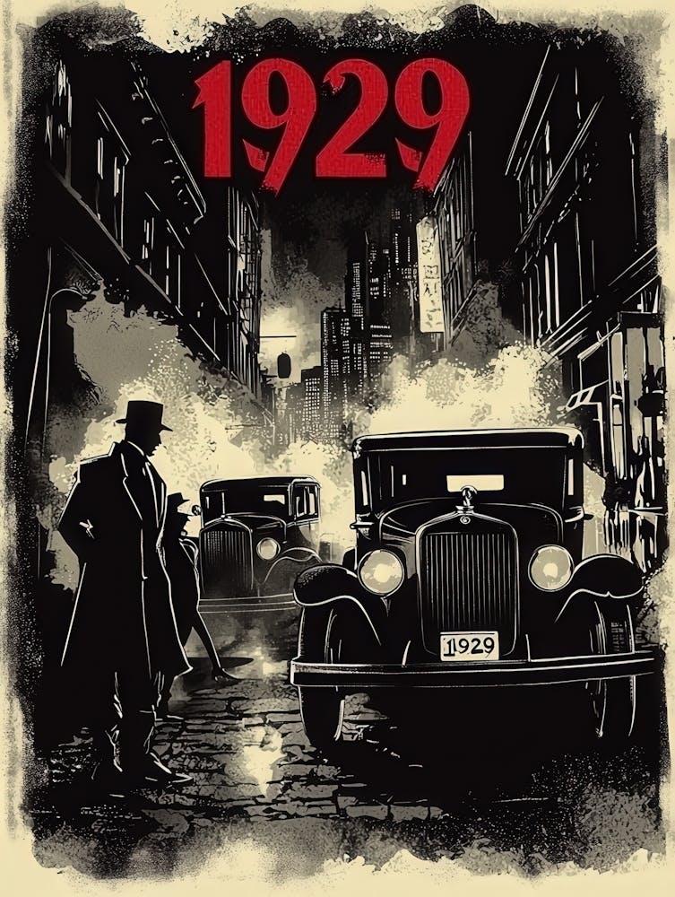 Aihrgdesign A Vintage Crime Poster Illustrating The Infamous 1