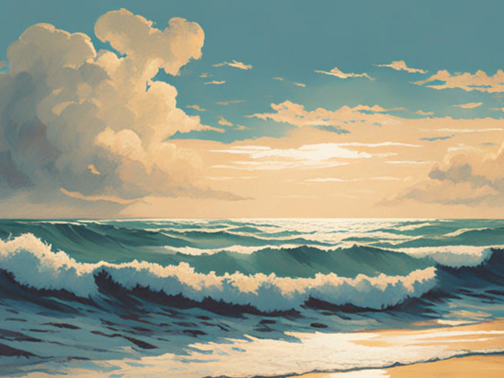 Sunset On The Beach 10