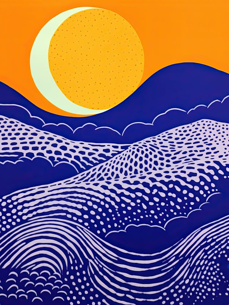 Fractured Flow Digital Biomorphic Surrealism