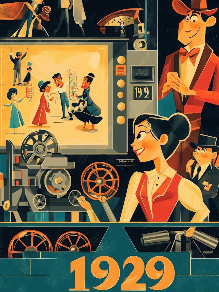 Aihrgdesign A Vintage Animation Poster Celebrating The Releas A4d969fa 493d 4040 B895 91ad7a88f2dc 3