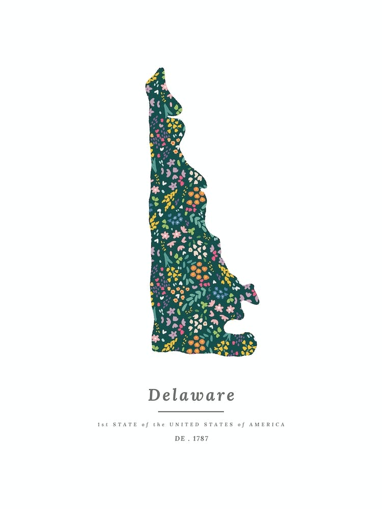 Delaware State | Wildflowers on Juniper Green