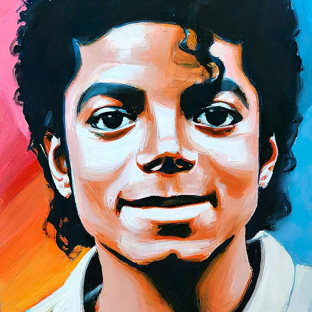 Michael Jackson Painting