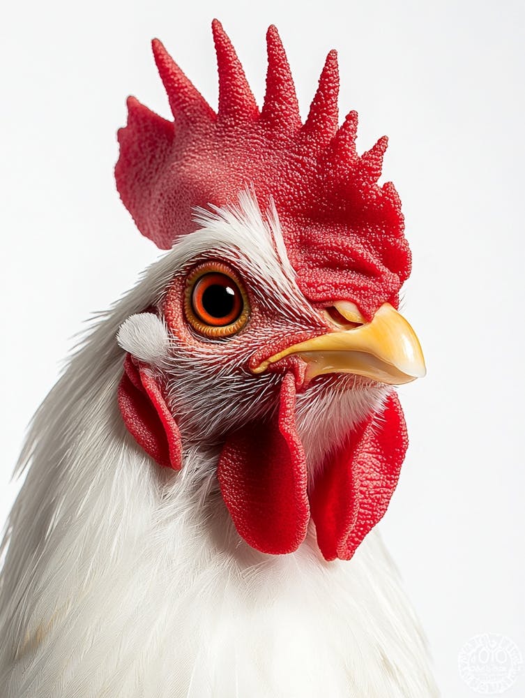 Portrait Of A Chicken