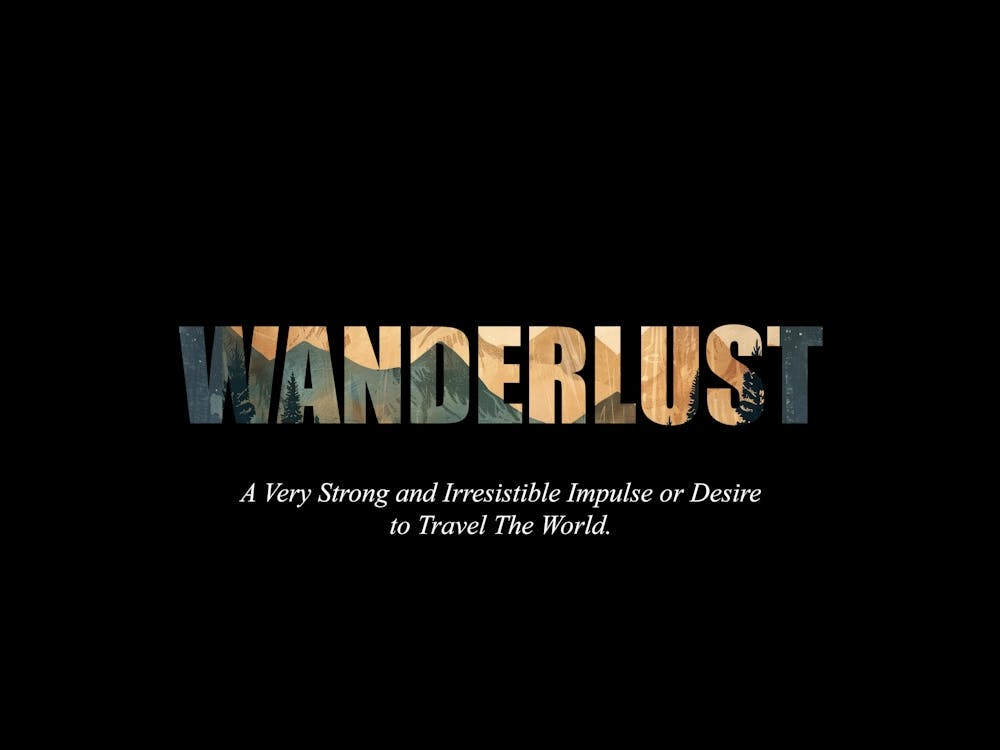 Wanderlust Poster Vintage Landscape Illustration 2
