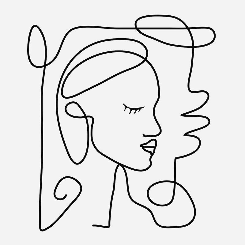 One Line Portrait 1
