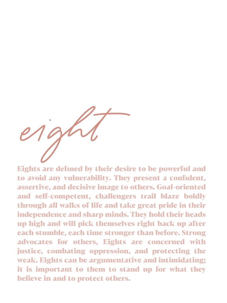Enneagram Eight