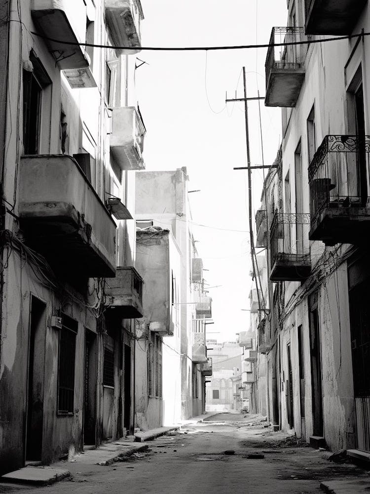 Palermo, Italy, Black And White Photography 4