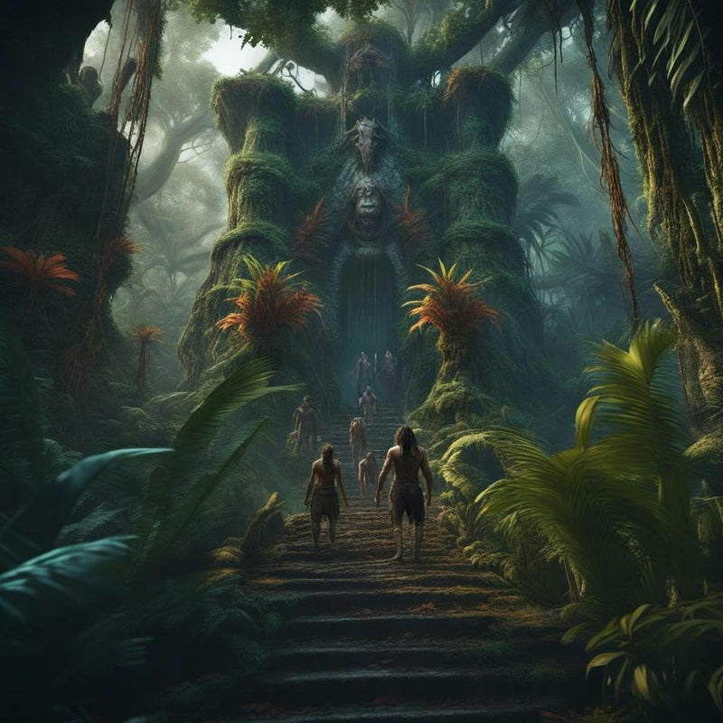 Lost Jungle temple
