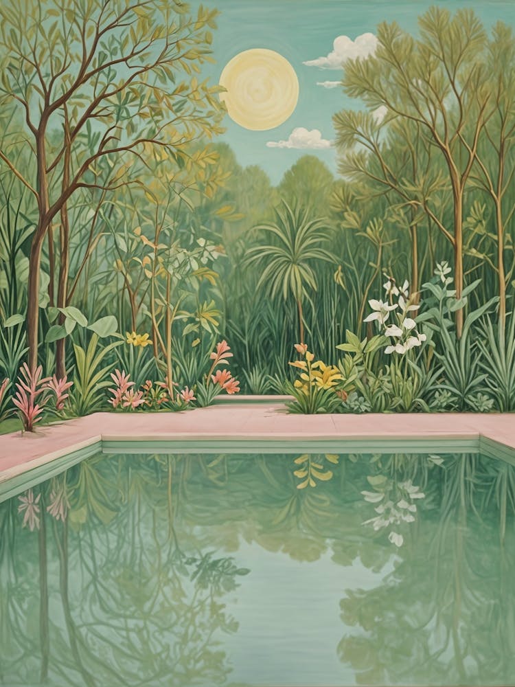 Piscine Dans Le Jardin