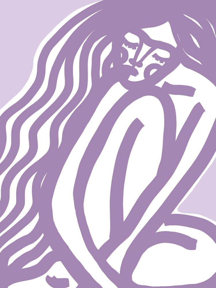 The Silence Purple