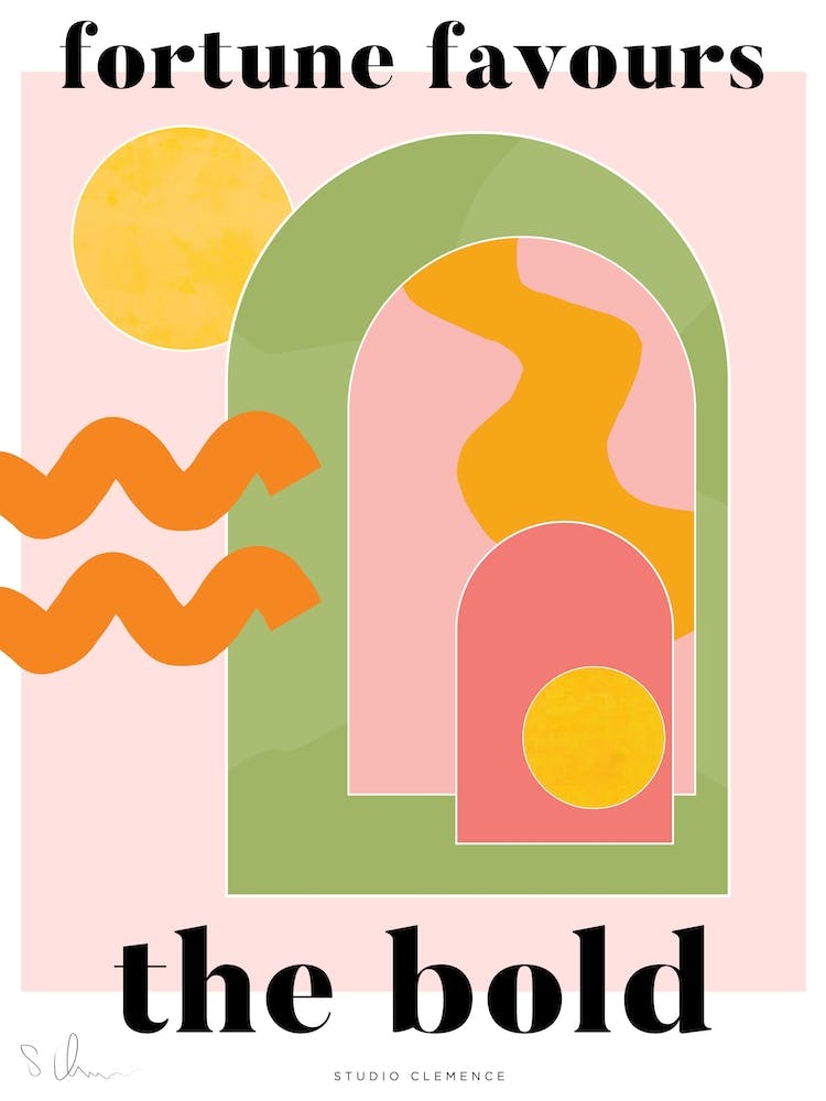 Fortune Favours The Bold Archway