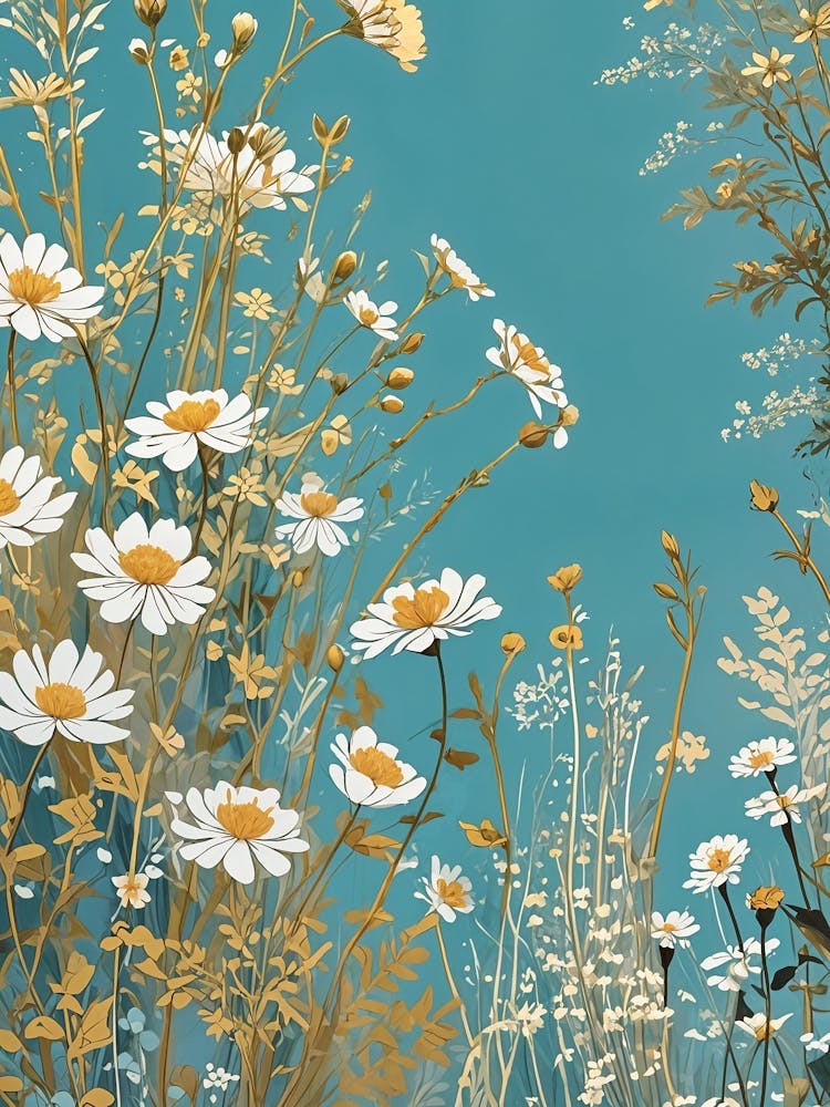 White Flower Burst no1