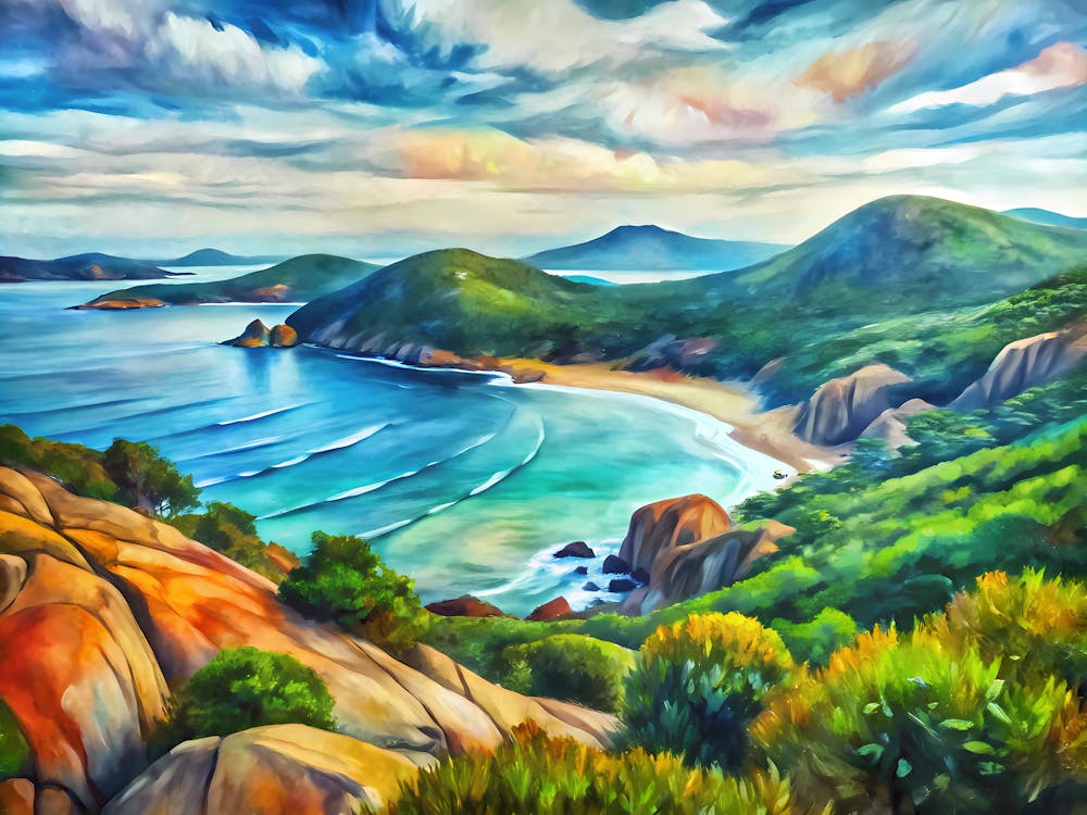 Van Gogh Wilsons Promontory National Park Austral