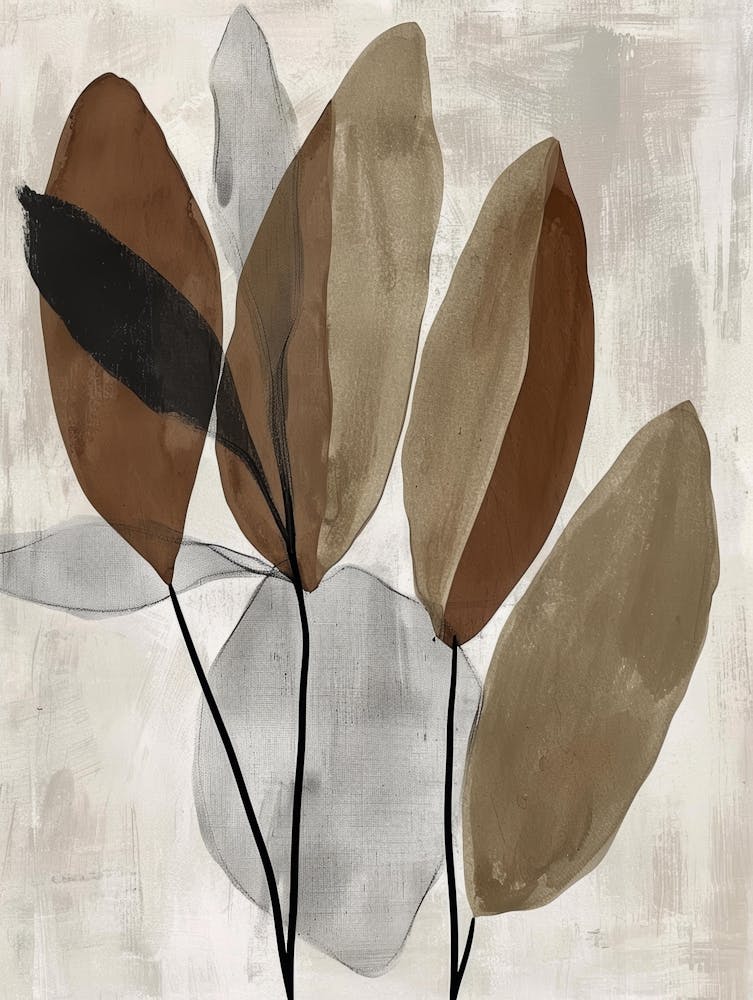 Leaves Canvas Print 1