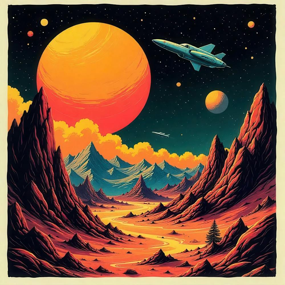 Paysage Spatial 7