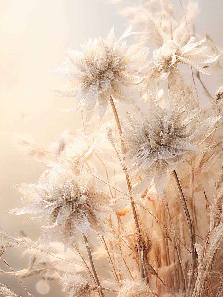 Boho Dried Flowers Edelweiss 4