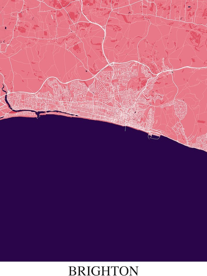 Brighton Pink Purple