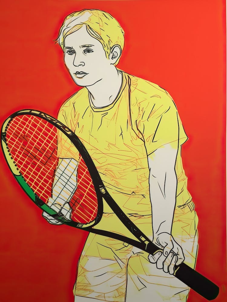Tennis Pop Art 2