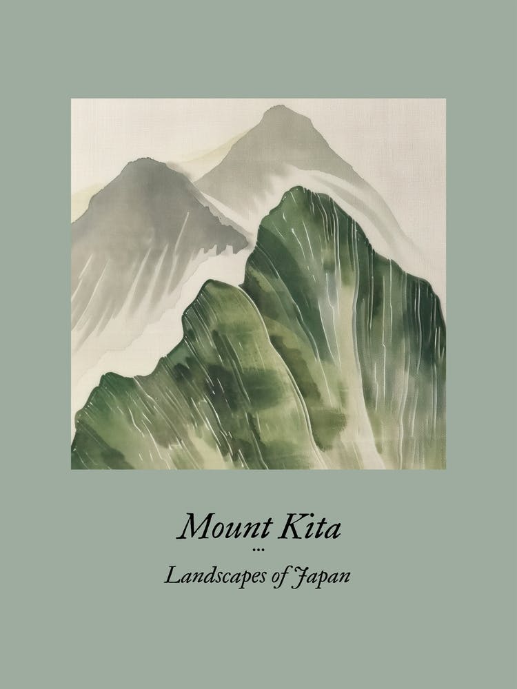Landscapes Of Japan Mount Kita 63