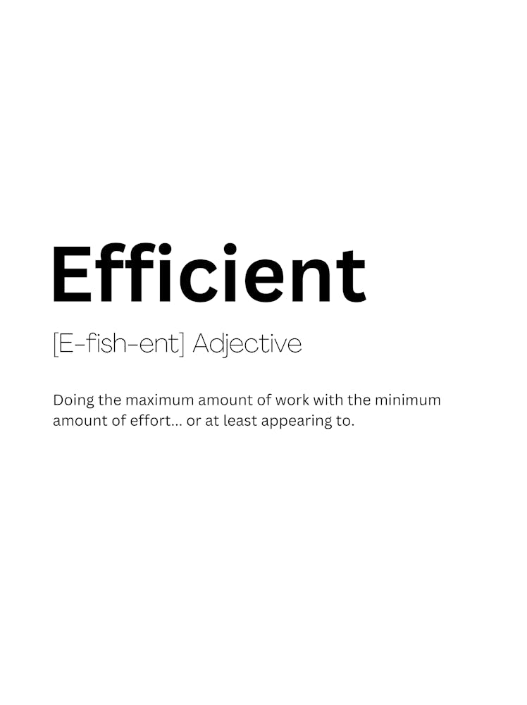 Efficient Definition Meaning