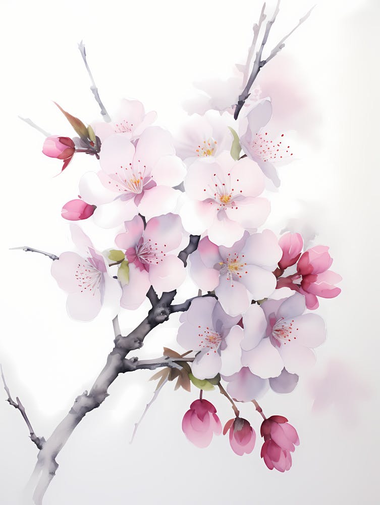 Cherry Blossom Painting 1