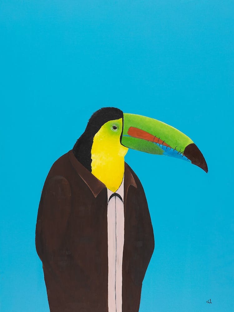 Toucan In Suit