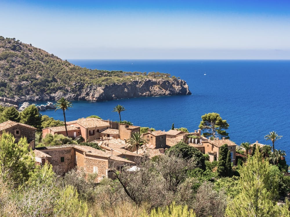 Mallorca Village On The Coast Spain