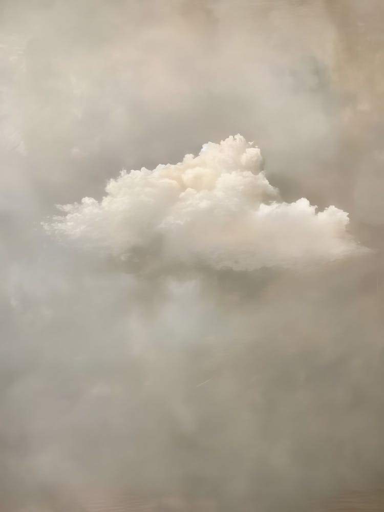 Beige Cloud Print Moody Cloud Painting Beige Wall Art Beige Sky Print Minimalist Wall Art Maximalist Decor Renaissance Print Nursery Print