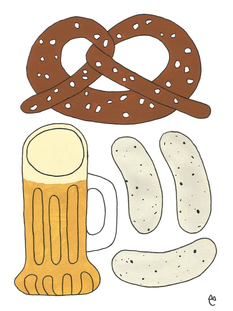 Bavarian Meal