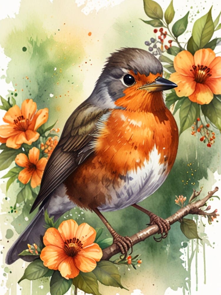 Robin Painting