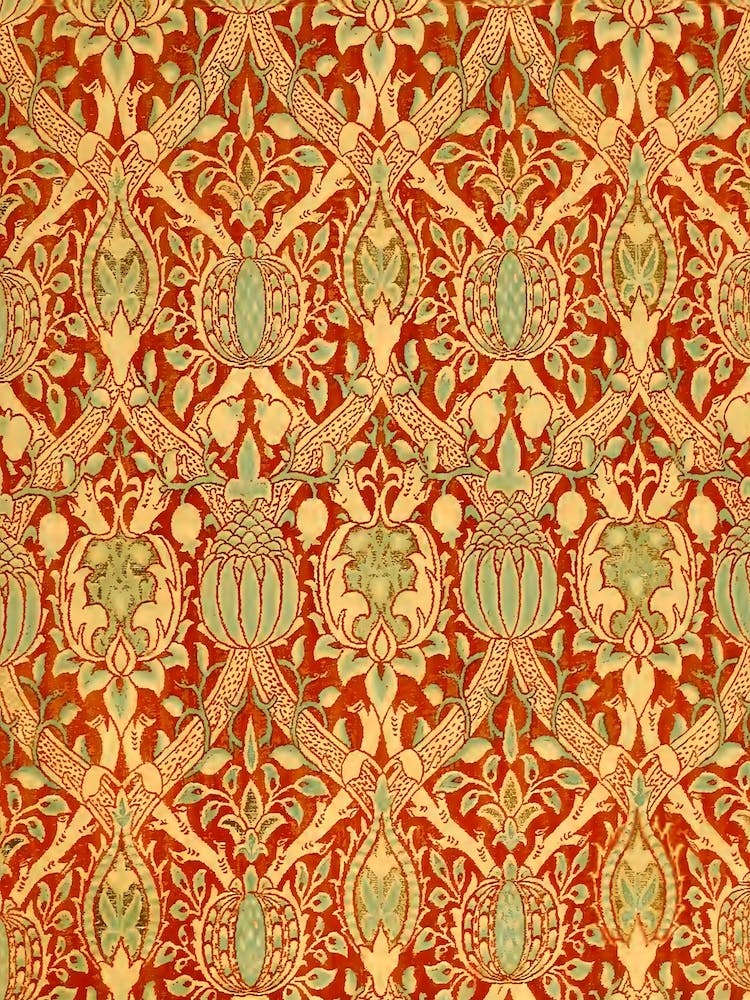 Velvet Broche, William Morris